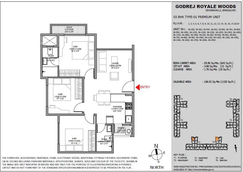 godrej-royale-woods-3-bhk-floor-plan